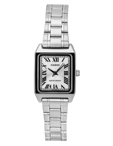 reloj clásico mujer cuarzo Casio LTP-V007D-7B 31 × 22 × 7.5 mm caja y correa de acero