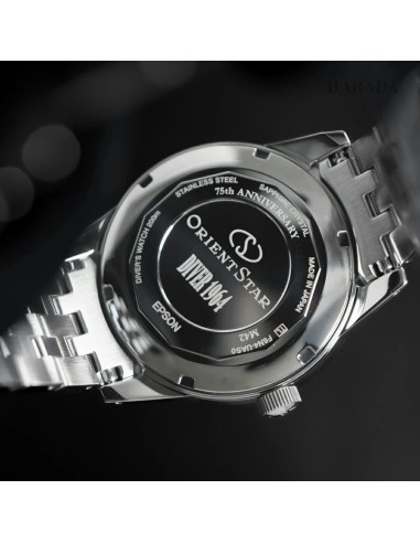 buceo automático hombre Orient Star Diver 1964 1st Edition RK-AU0503N JDM 75th Anniversary 200m ISO