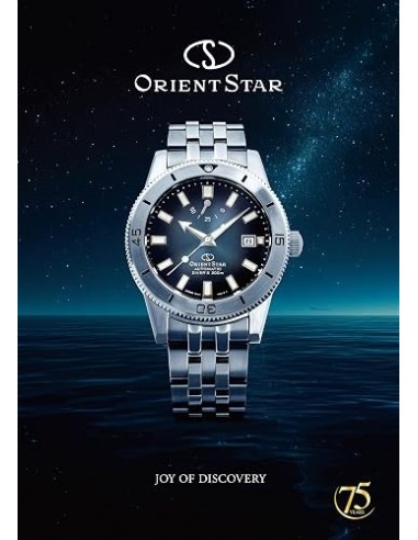 buceo automático hombre Orient Star Diver 1964 1st Edition RK-AU0503N JDM 75th Anniversary 200m ISO