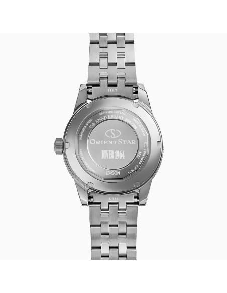 buceo automático hombre Orient Star Diver 1964 1st Edition RK-AU0503N JDM 75th Anniversary 200m ISO