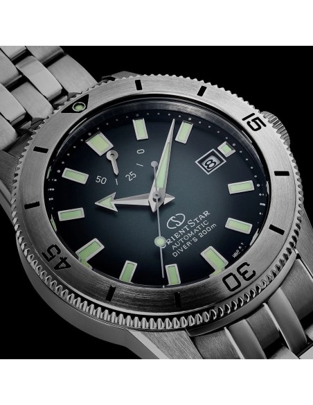 buceo automático hombre Orient Star Diver 1964 1st Edition RK-AU0503N JDM 75th Anniversary 200m ISO
