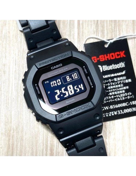 radiocontrol solar Bluetooth Casio G-Shock  GW-B5600BC-1BJF JDM 48.9 × 42.8 × 13.4 mm Mobile Link 200m