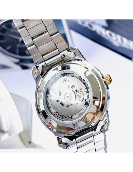 reloj automático hombre Seiko 5 SNKP14K1 Bitono 42mm 50m WR correa de acero cal. 7s026