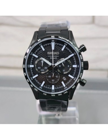 reloj cronógrafo hombre Seiko Discover More SSB415P1 43mm cristal de zafiro 100m WR correa de acero