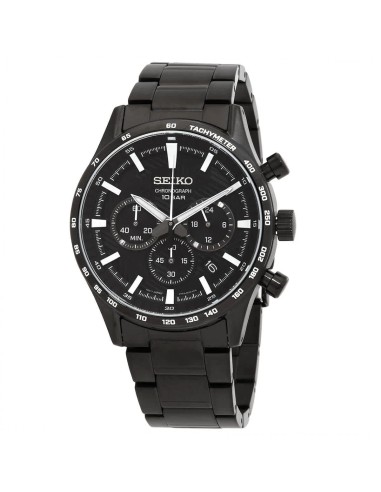 reloj cronógrafo hombre Seiko Discover More SSB415P1 43mm cristal de zafiro 100m WR correa de acero