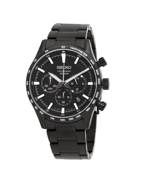 reloj cronógrafo hombre Seiko Discover More SSB415P1 43mm cristal de zafiro 100m WR correa de acero