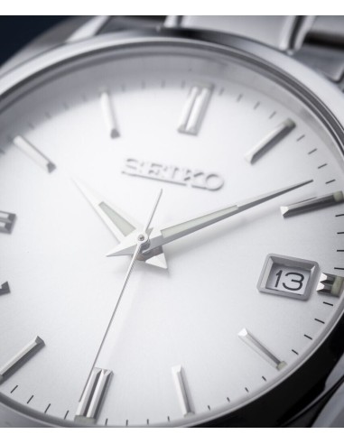 reloj cuarzo hombre Seiko Discover More SUR307P1 40.2mm 100m WR cristal de zafiro correa de acero
