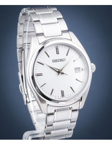 reloj cuarzo hombre Seiko Discover More SUR307P1 40.2mm 100m WR cristal de zafiro correa de acero