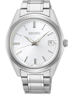 reloj cuarzo hombre Seiko Discover More SUR307P1 40.2mm 100m WR cristal de zafiro correa de acero