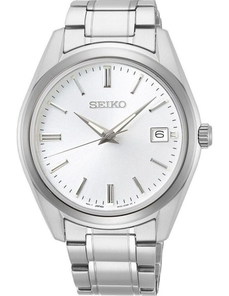 reloj cuarzo hombre Seiko Discover More SUR307P1 40.2mm 100m WR cristal de zafiro correa de acero