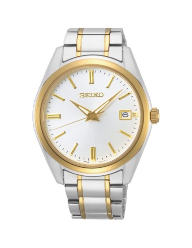 reloj cuarzo hombre Seiko Discover More Classic SUR312P1 40.2mm cristal de zafiro 100m WR correa de acero