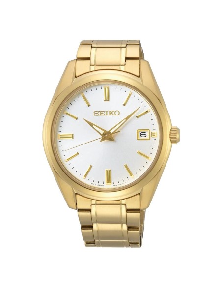 reloj cuarzo hombre Seiko Discover More Classic SUR314P1  40.2mm cristal de zafiro 100m WR correa de acero
