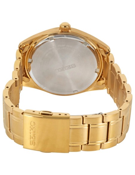 reloj cuarzo hombre Seiko Discover More Classic SUR314P1  40.2mm cristal de zafiro 100m WR correa de acero