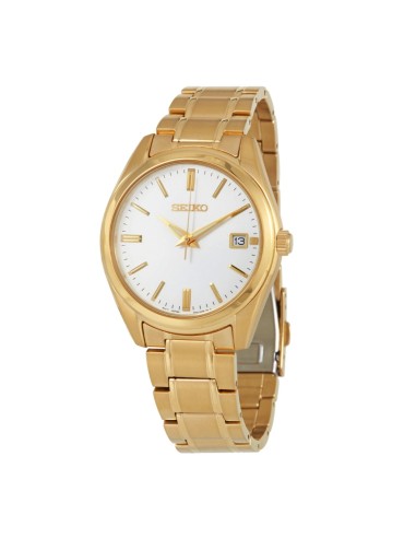 reloj cuarzo hombre Seiko Discover More Classic SUR314P1  40.2mm cristal de zafiro 100m WR correa de acero
