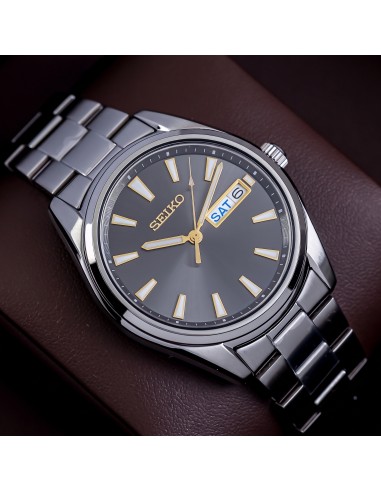 reloj cuarzo hombre Seiko Discover More SUR343P1 40.2mm cristal de zafiro correa de acero 100m