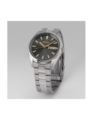 reloj cuarzo hombre Seiko Discover More SUR343P1 40.2mm cristal de zafiro correa de acero 100m