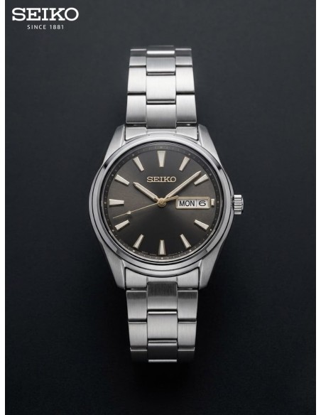 reloj cuarzo hombre Seiko Discover More SUR343P1 40.2mm cristal de zafiro correa de acero 100m