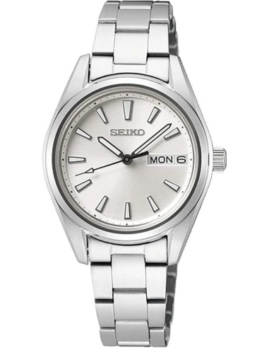 reloj cuarzo mujer Seiko Discover More SUR349P1  29.8mm cristal de zafiro correa de acero 100m 67grs