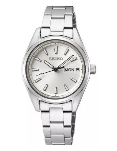 reloj cuarzo mujer Seiko Discover More SUR349P1  29.8mm cristal de zafiro correa de acero 100m 67grs