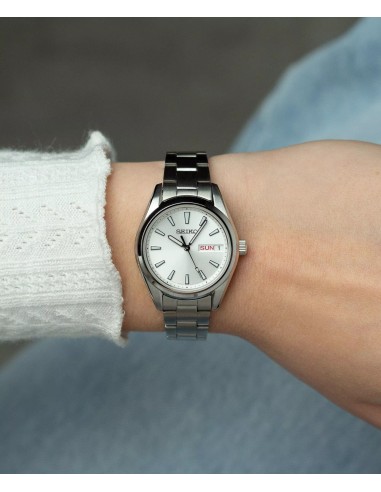 reloj cuarzo mujer Seiko Discover More SUR349P1  29.8mm cristal de zafiro correa de acero 100m 67grs