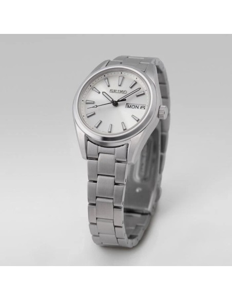 reloj cuarzo mujer Seiko Discover More SUR349P1  29.8mm cristal de zafiro correa de acero 100m 67grs