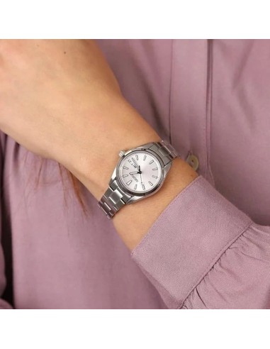 reloj cuarzo mujer Seiko Discover More SUR349P1  29.8mm cristal de zafiro correa de acero 100m 67grs