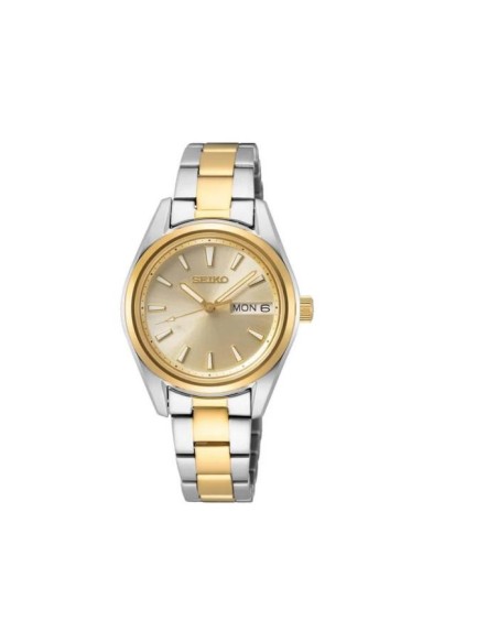 reloj mujer cuarzo Seiko Discover More SUR354P1 29.8mm cristal de zafiro 100m WR correa de acero 67grs