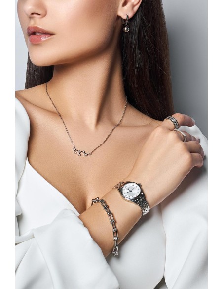 reloj cuarzo mujer Seiko Discover More SUR379P1 29mm 50mm WR correa de acero 55grs