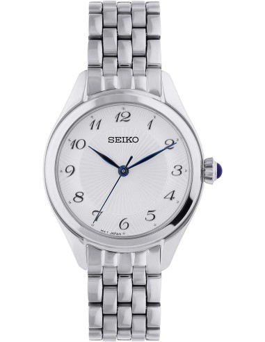 reloj cuarzo mujer Seiko Discover More SUR379P1 29mm 50mm WR correa de acero 55grs