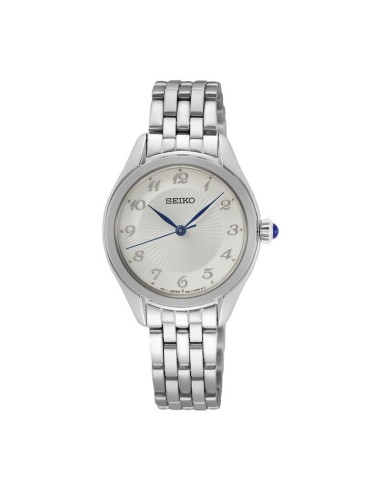reloj cuarzo mujer Seiko Discover More SUR379P1 29mm 50mm WR correa de acero 55grs