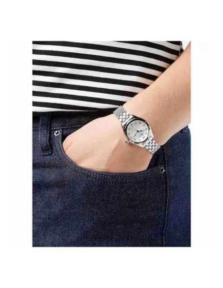 reloj cuarzo mujer Seiko Discover More SUR379P1 29mm 50mm WR correa de acero 55grs