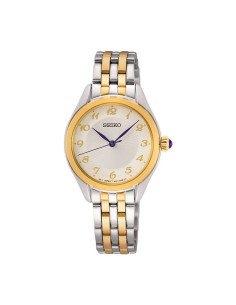 reloj cuarzo mujer Seiko Discover More SUR380P1 29mm 50m WR 55grs correa de acero