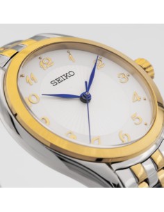 reloj cuarzo mujer Seiko Discover More SUR380P1 29mm 50m WR 55grs correa de acero 2
