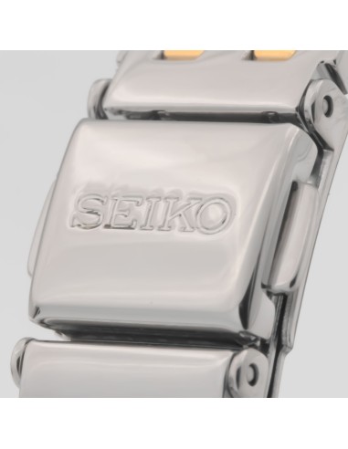 reloj cuarzo mujer Seiko Discover More SUR380P1 29mm 50m WR 55grs correa de acero