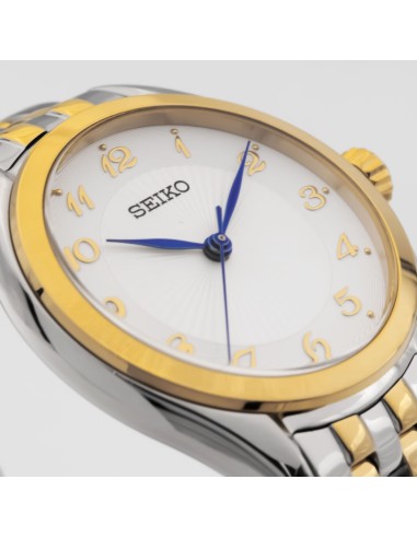 reloj cuarzo mujer Seiko Discover More SUR380P1 29mm 50m WR 55grs correa de acero