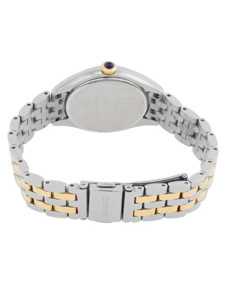 reloj cuarzo mujer Seiko Discover More SUR380P1 29mm 50m WR 55grs correa de acero