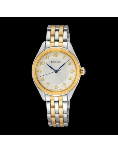 reloj cuarzo mujer Seiko Discover More SUR380P1 29mm 50m WR 55grs correa de acero