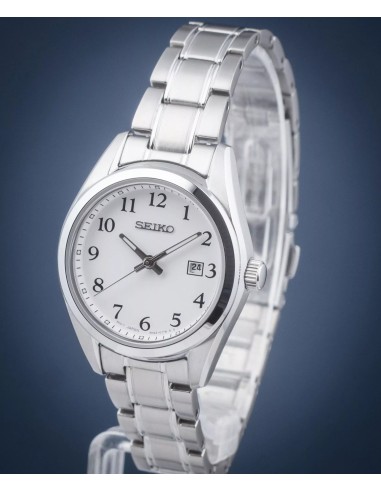 reloj cuarzo clásico mujer Seiko Discover More SUR465P1 29.8mm cristal de zafiro 100m WR correa de acero 60grs