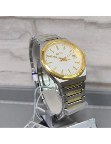 Reloj cuarzo hombre Seiko Discover More  SUR558P1 38.9mm 100m WR cristal de zafiro correa de acero
