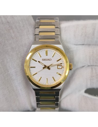 Reloj cuarzo hombre Seiko Discover More  SUR558P1 38.9mm 100m WR cristal de zafiro correa de acero