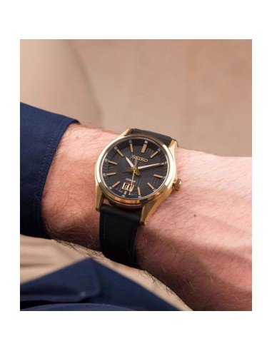 reloj cuarzo hombre Seiko Discover More SUR560P1 39.5mm 100m WR cristal de zafiro correa de silicona 67grs