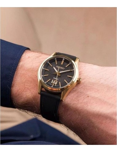 reloj cuarzo hombre Seiko Discover More SUR560P1 39.5mm 100m WR cristal de zafiro correa de silicona 67grs