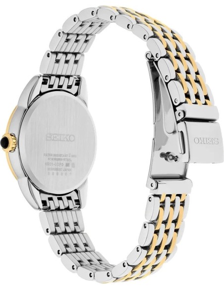 reloj mujer cuarzo clásico Seiko Discover More SUR562P1 28.7mm 50m WR correa de acero 59grs