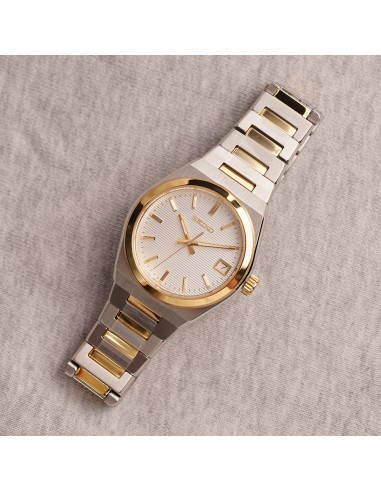 reloj cuarzo mujer Seiko Discover More SUR578P1 34mm cristal de zafiro 100m WR 95grs correa de acero
