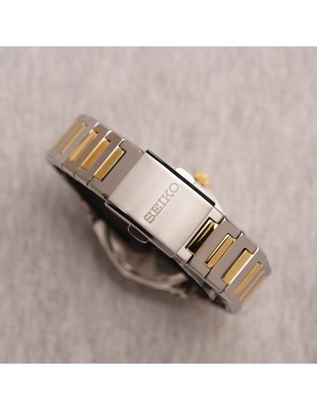 reloj cuarzo mujer Seiko Discover More SUR578P1 34mm cristal de zafiro 100m WR 95grs correa de acero