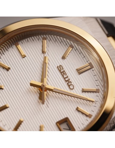 reloj cuarzo mujer Seiko Discover More SUR578P1 34mm cristal de zafiro 100m WR 95grs correa de acero