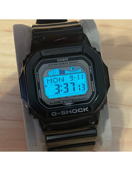 Casio G-Shock GLX-5600-1JF JDM 46,7 × 43,2 × 12,7 mm 200M WR Hora Mundial Gráfico Mareas Fases Lunares JDM