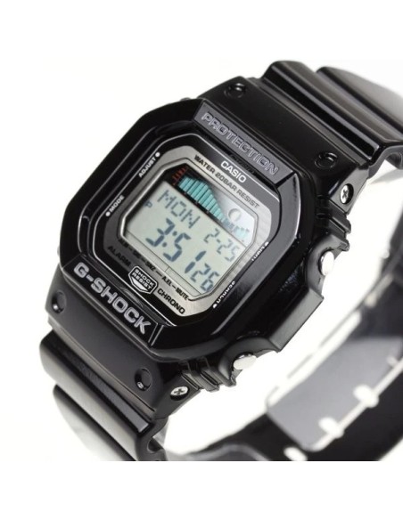 Reloj Casio G-Shock GLX-5600-1JF JDM 46,7 × 43,2 × 12,7 mm 200M WR Hora Mundial Gráfico Mareas Fases Lunares JDM