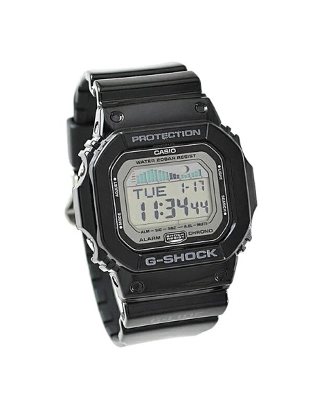 Reloj Casio G-Shock GLX-5600-1JF JDM 46,7 × 43,2 × 12,7 mm 200M WR Hora Mundial Gráfico Mareas Fases Lunares JDM