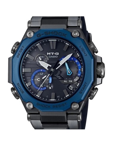 solar radiocontrol Bluetooth hombre Casio G-Shock MTG-B2000B-1A2JF JDM 51mm hecho en Japón zafiro